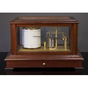 Rapport Barograph Recording barometer. Aneroid barometer with…