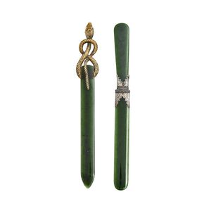 Antique Russian letter openers / paper knife inc. Faberge - price