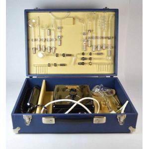 A large violet ray HV medical System with 19 electrodes and…