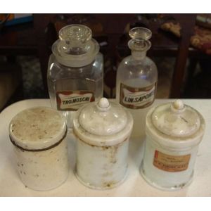 Vintage Pharmacy Jars and Bottles - Pharmacy Items - Industry Science