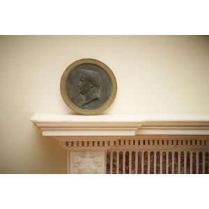 Jean-Francois-Antoine Bovy (French 1795-1877) Portrait relief…