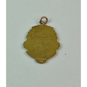 A West Australian, Levinson, 9ct yellow gold fob medallion…