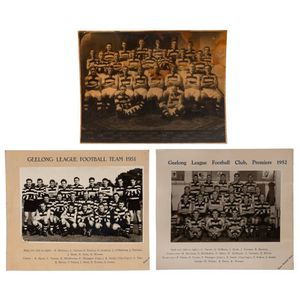 Geelong football club: 1951 and 1952 Premiership team&hellip;