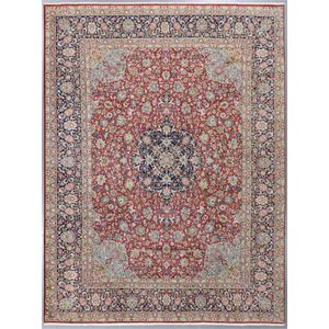 Vintage Kerman Persian Rug: 400 x 300 cm, 1950s - Rugs & Carpets ...