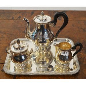 Christofle silver plated table wares - price guide and values