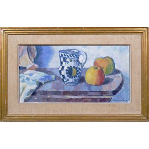 Bengt Blomqvist (1920-2001, Swedish), still life 1948, oil on…