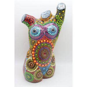Lucille young of the Keringke Art centre, bright design acrylic…