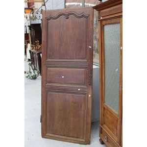 Antique 18th century French oak door, approx 210 cm high, 83 cm…