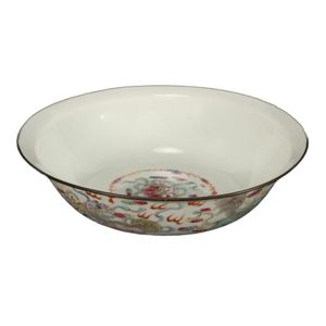 Chinese famille rose porcelain bowl, of conventional form, with…