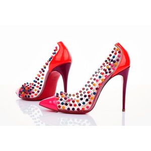 Candy Coloured Spike Me Stilettos by Louboutin - Footwear - Costume ...