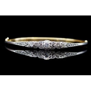 Antique or later diamond bangle - price guide and values - page 2