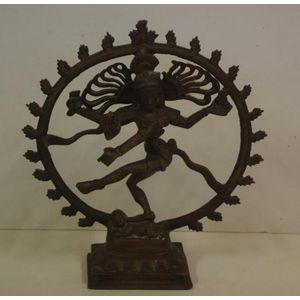 Indian bronze dancing Shiva Nataraja 28.5 cm high approx.