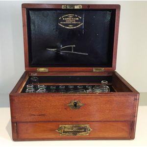 A Homeopathic Medicine chest by E. Gould & Son Chemists…
