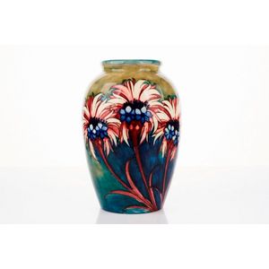 Moorcroft Cornflower Vase, 1925 - Moorcroft - Ceramics