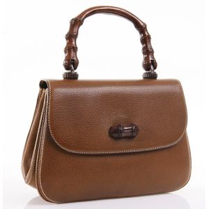Vintage Italy Branded Vintage David Jones Bag, Genuine Brown Leather Bag, Rare Bag, Shoulder Bag Authentic Top Handles Bag Number 1 823 875