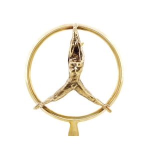 Bespoke 'Spirit of Ecstasy' hood ornament for a Mercedes Benz.…