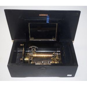 19th Century Qualite Excelsior cylinder music box circa 1890,…