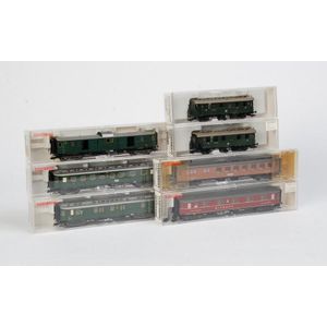 Fleischmann: HO scale collection of coaches comprising #5063K,…