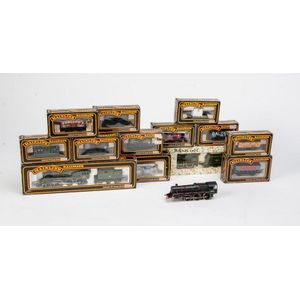 Mainline: OO scale collection of steam locomotives with tenders…