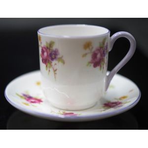 Shelley Oleander Cup and Saucer, Stocks, Pink Rims popular and Handle