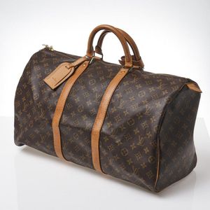 Louis Vuitton Keepall Epi (Without Acccessories) 45 Cannelle in Leather  with Brass - US