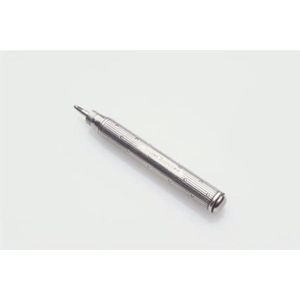 An S. Mordan & Co. Sterling silver telescopic bullet form…