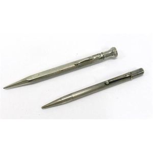 Late 19th and early 20th century sterling silver propelling and