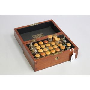 Antique cased homeopathic set, Ashton & Parsons Ltd.,…