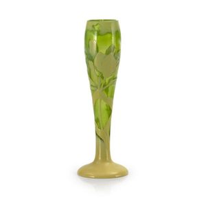 A Henri Muller Croismare 'Water Lily' vase, French, circa 1900,&hellip;