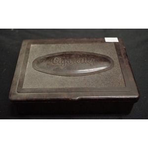 Vintage bakelite cigarette box marked Craven 'A' Never Vary, 16…