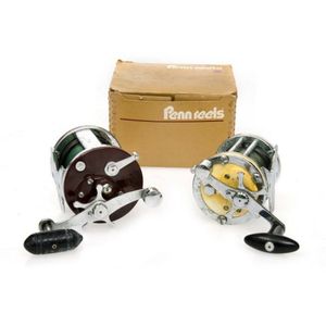 Two various fishingreels. Including boxed Penn jigmaster 500L;&hellip;