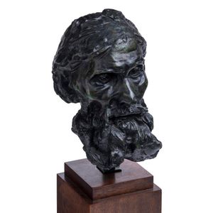 Auguste Rodin (1840-1917), head of Eustache De Saint-Pierre,…