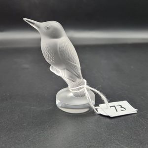 堅実な究極の LALIQUE EAGLE 迫力の高さ22cm ラリック 鷹 工芸品 - www