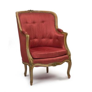 Early 20th Century Revival Rococo Louis XV Bergere Armchair – Parkers