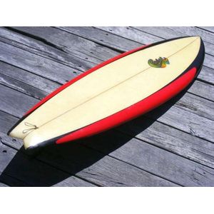 1976 Rick Neilsen-shaped Brothers Neilsen surfboard - Sporting