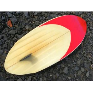 Schroff Twin Fin 360 Early 1980s Rocket Surfboard, All Original