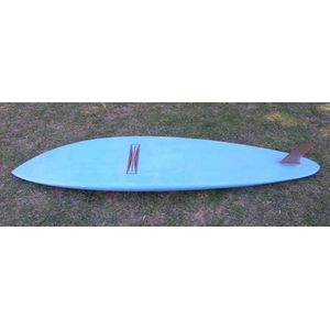 Schroff Twin Fin 360 Early 1980s Rocket Surfboard, All Original