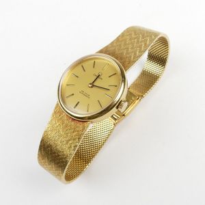 ladies omega gold watch 1970s
