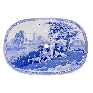 A davenport meat platter drainer, of medium size, decorated in&hellip;