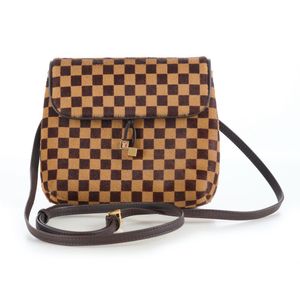 Louis Vuitton boots in damier ebene calf-hair Brown Leather ref