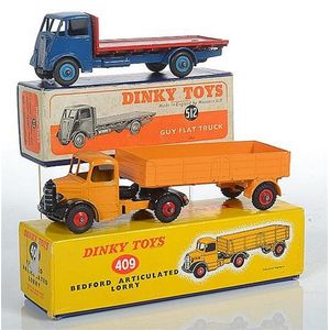 922, 522 DINKY Reproduction Box 408 Big Bedford Lorry 