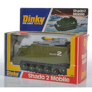Dinky 353 Shado 2 Mobile, green body with off white interior,…