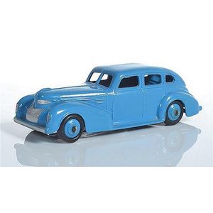 Post war Dinky 39E Chrysler Royal Sedan, light blue with light…