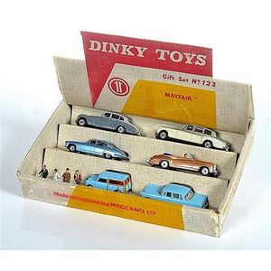 Dinky 123 Mayfair gift set, including 142 Jaguar; 150…