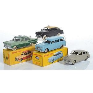 Two boxed French Dinkys, including 24F Familiale 403 Peugeot,…