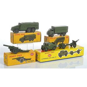 Vintage British Dinky Toys military vehicles and equipment - price ...