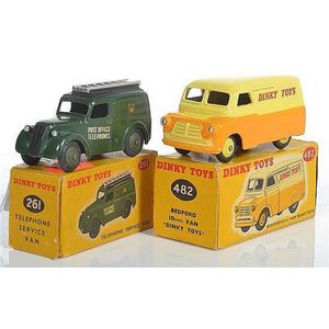 Two Dinky Commercials, including 482 Bedford van 'Dinky Toys';…
