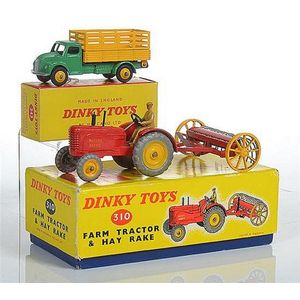 Vintage British Dinky Toys tractors and other farm equipment - price ...