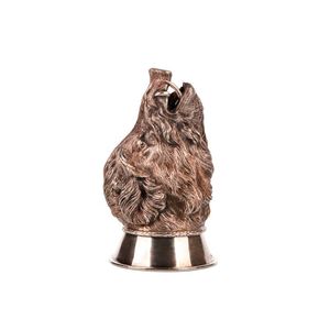 Impressive Russian silver stirrup cup, mark of Andrei…