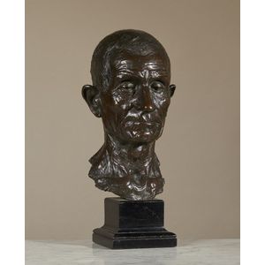 Sir Alfred Gilbert M.V.O RA (British, 1854-1934), study (head…